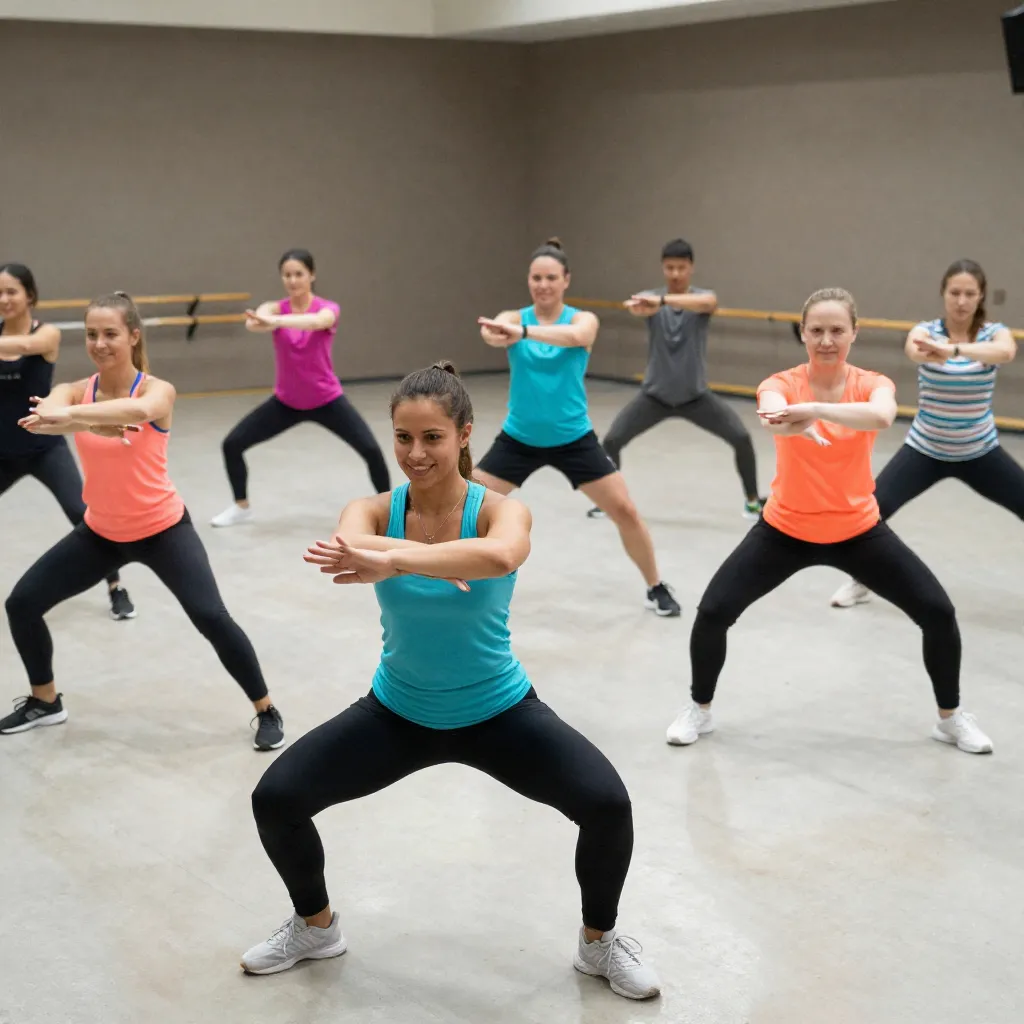 Group physical activity session